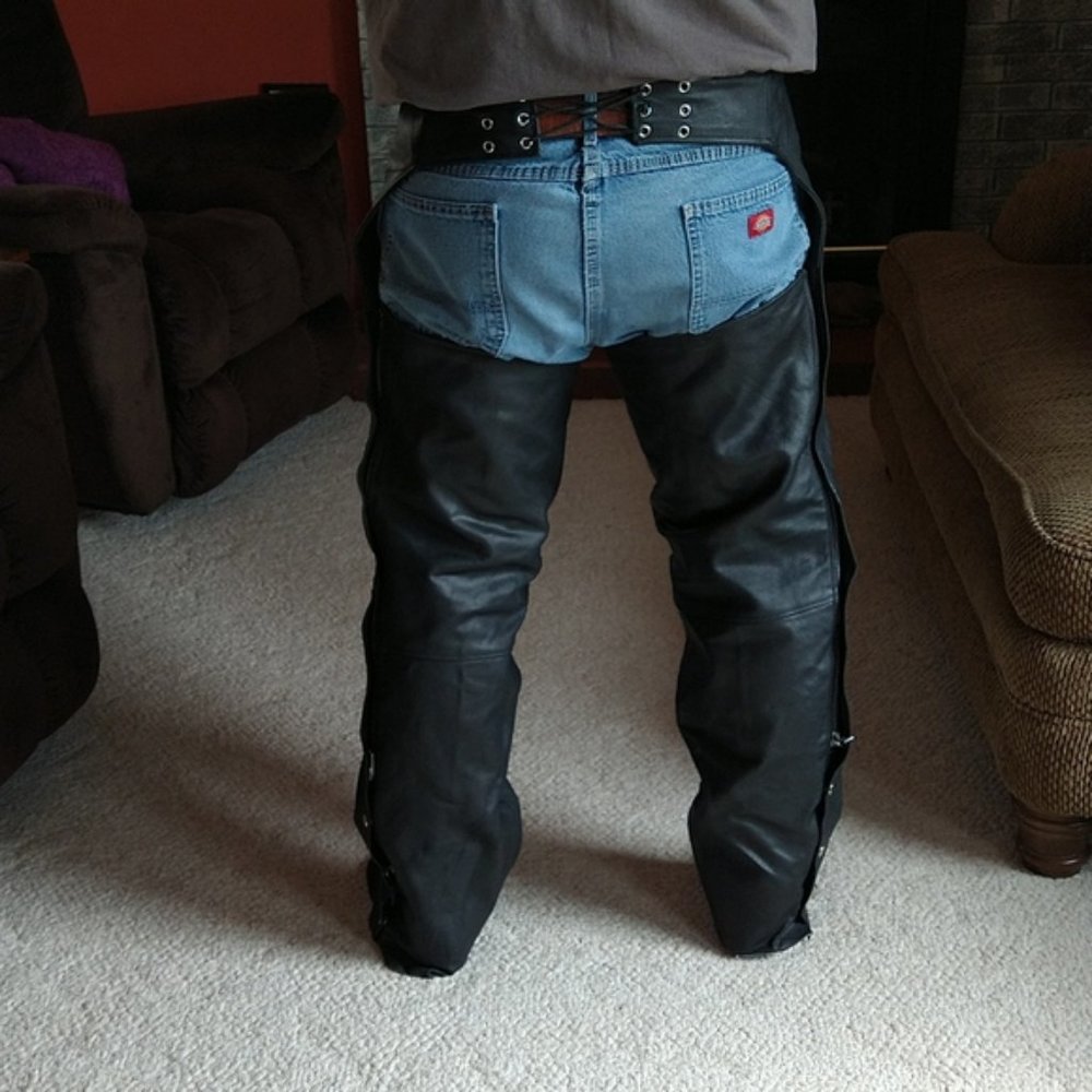 Hot Leathers Motorcycle Chaps